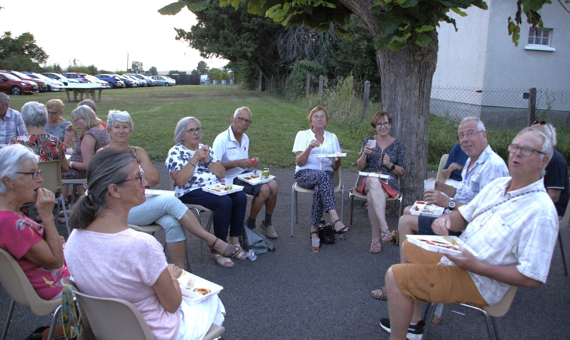 AG 2024 le repas en plein air