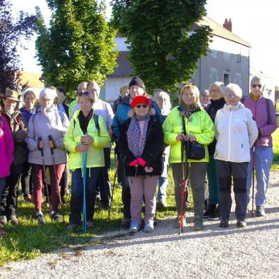 Le groupe à St Bonnet de Rochefort