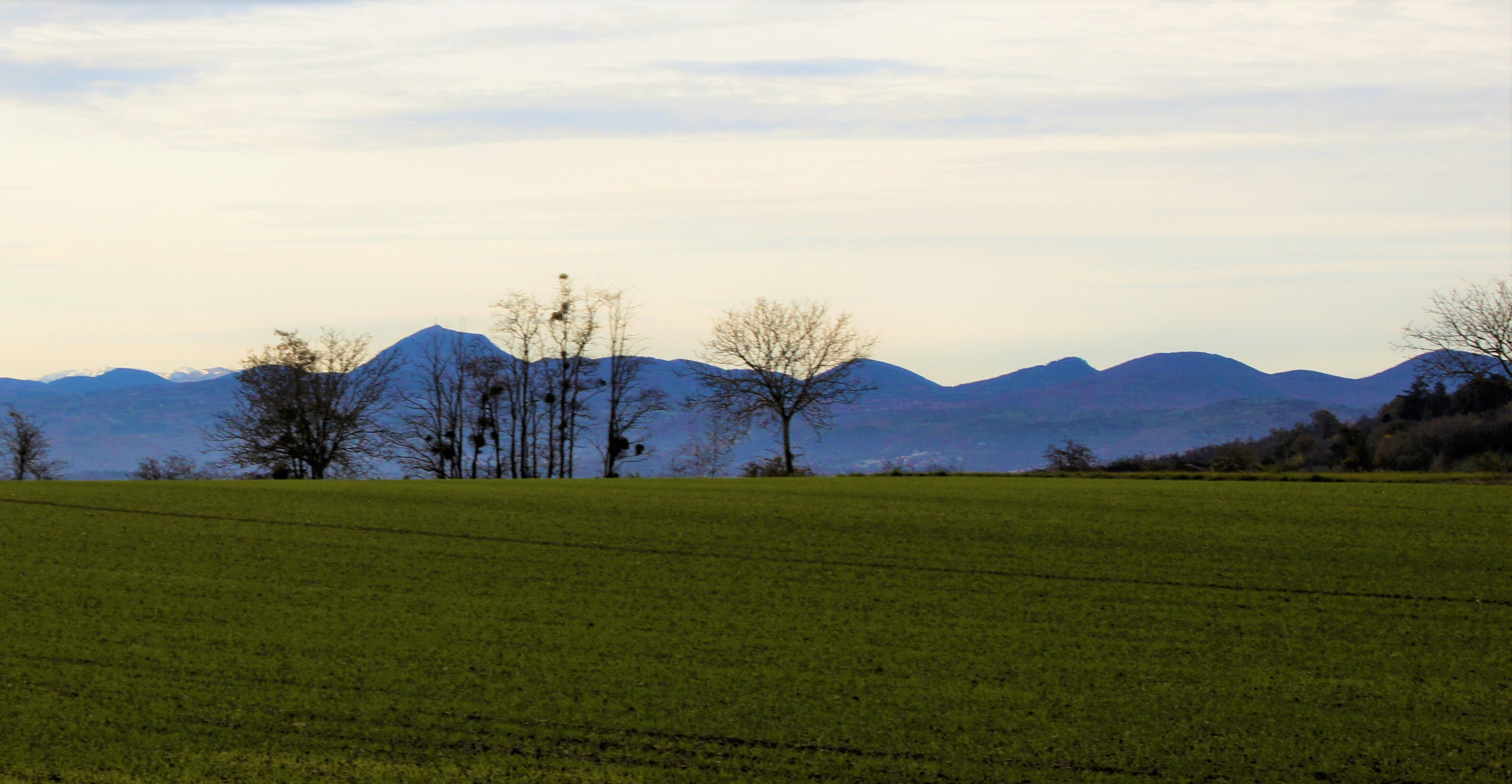 Paysage à Chaptuzat